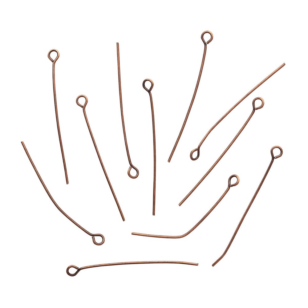 Штифт с петлей 40 мм, 50 шт/упак, Astra&Craft (Медь) 4AR261/262