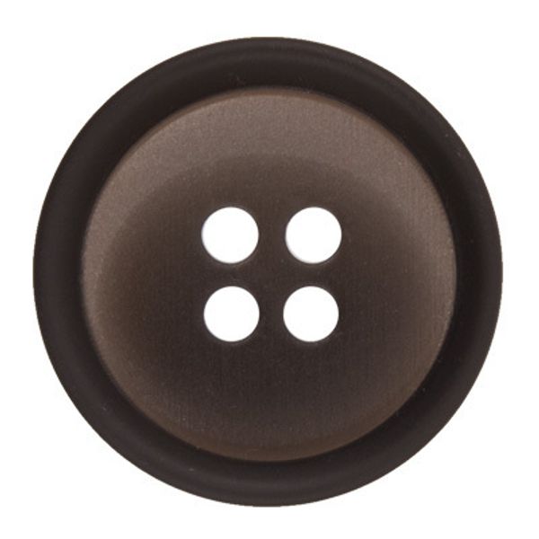 Пуговицы 4 прокола костюмные 15 мм, 24 шт, D916 коричневый, Gamma RVC 0026