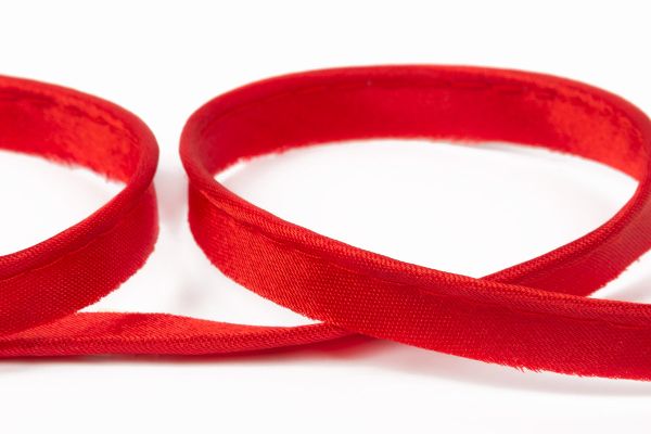 Кант атласный 10 мм / 65±2.5 метров, №030 алый, Gamma GA-10P