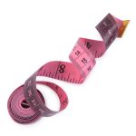 Сантиметр поливинилхлорид 200 см, 1 шт, розовый/ черный, Micron CES-200B