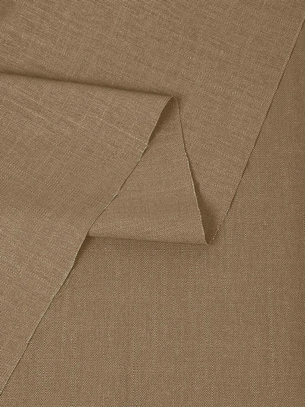 Льняная ткань 190 г/м², 140 см / 2 метра, TBY.Li.1002.48, 48 бежевый