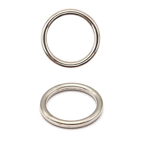Кольца для бюстгальтера металл ⌀12.0 мм (никель), 50 шт