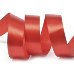 Лента атласная 1-сторонняя 25.0 мм / 27.4±2 метров, 3095 красный, Ideal