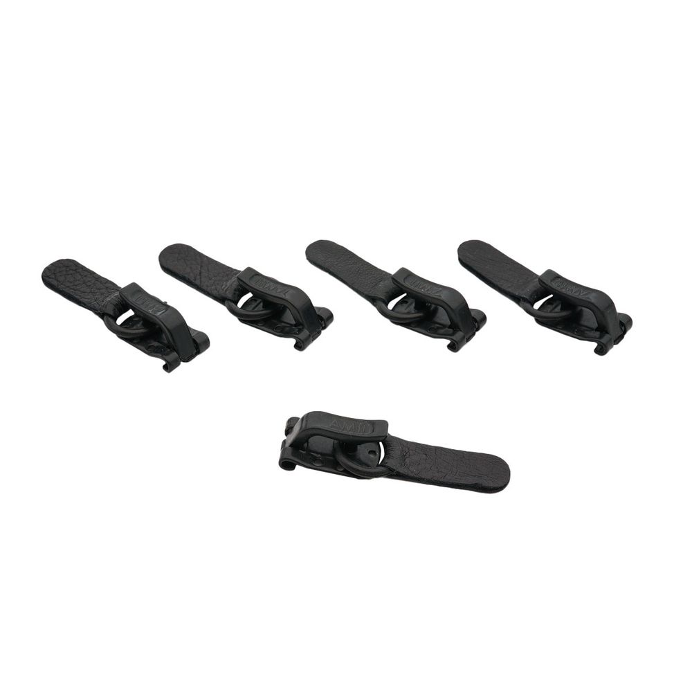 Крючок шубный Hobby&Pro 20 мм, 5 шт, 9005 черный