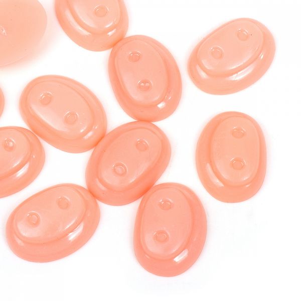 Носик пятачок 27 мм, TBY.7955, цв.белый-черный уп.50 шт