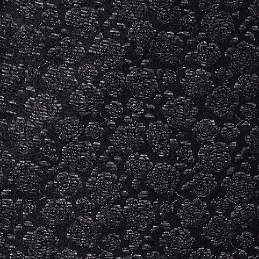 Сетка бельевая эластичная 155 г/м², шир.120 см / 1 метр, жаккард, цв.черный /OLG017/1/