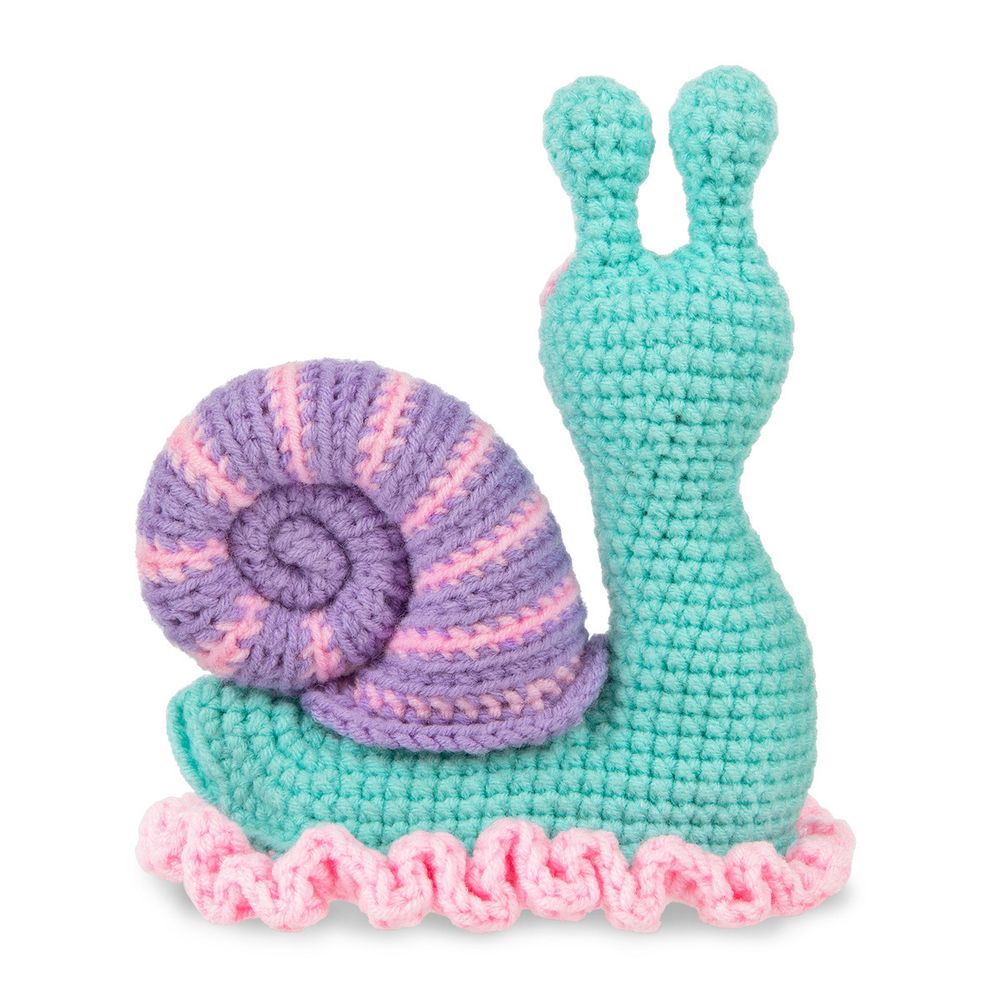 Набор для вязания игрушки Miadolla, Жизнерадостная улитка, AMG-0129