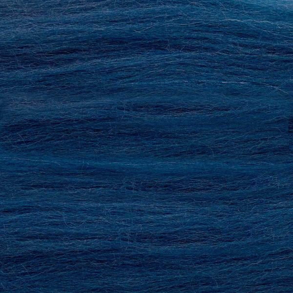 Шерсть для валяния Троицкая п/тонкая 1х100 г (до 29 мкр), 14 морская волна