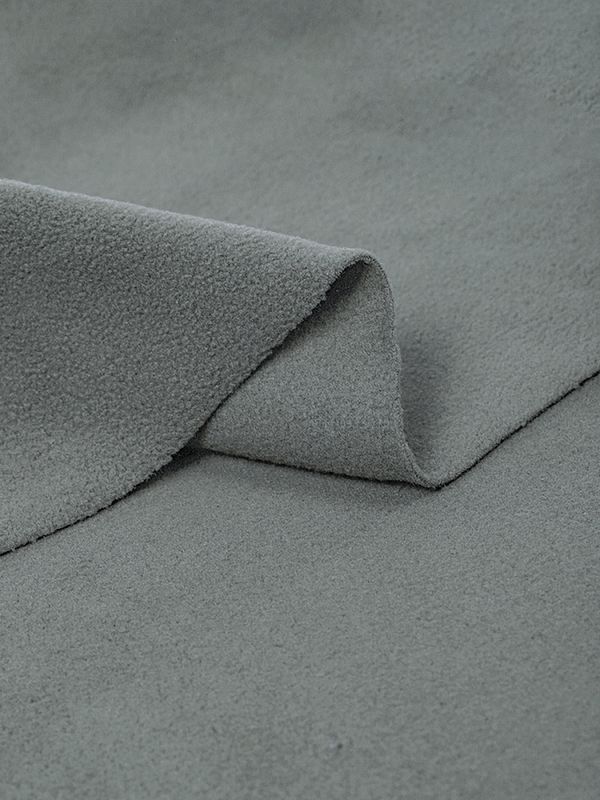 Флис 2-сторонний 190 г/м², 150 см / 2 метра, TBY-0059-307.2, цв.S307 серый