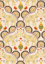 Ткань для пэчворка Peppy Индийское сари, рулон 112 см / 5 метров, ИС-10 синий, Peppy