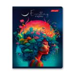 Тетрадь ученическая общая, глянцевая ламинация, A5+ 48 л. на скобе 65 г/м², белизна 100%, 10 шт, клетка в термоусадочной пленке, 000744 Гламурная, Светоч 48ТЕТк-004