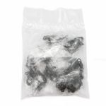 Вешалка-цепочка для одежды 110х5 мм, чер.никель, 10 шт