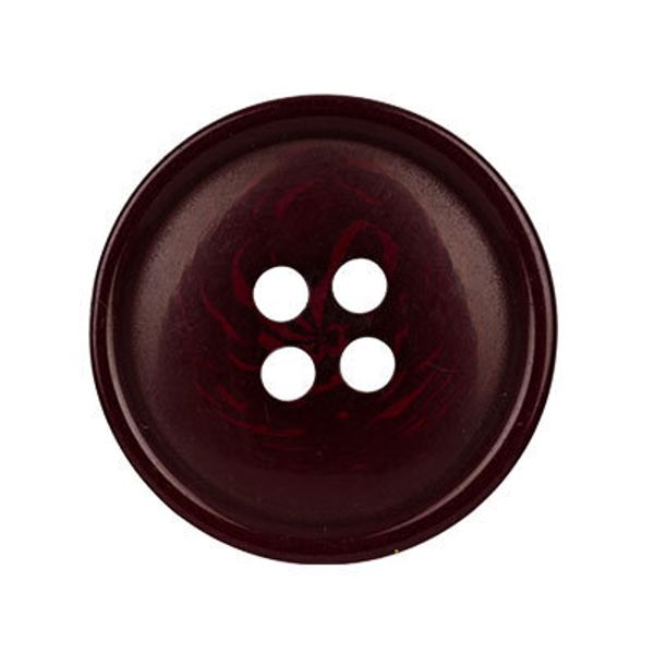 Пуговицы 4 прокола костюмные 15 мм, 24 шт, D864 т.бордовый, Blitz DRN 0007