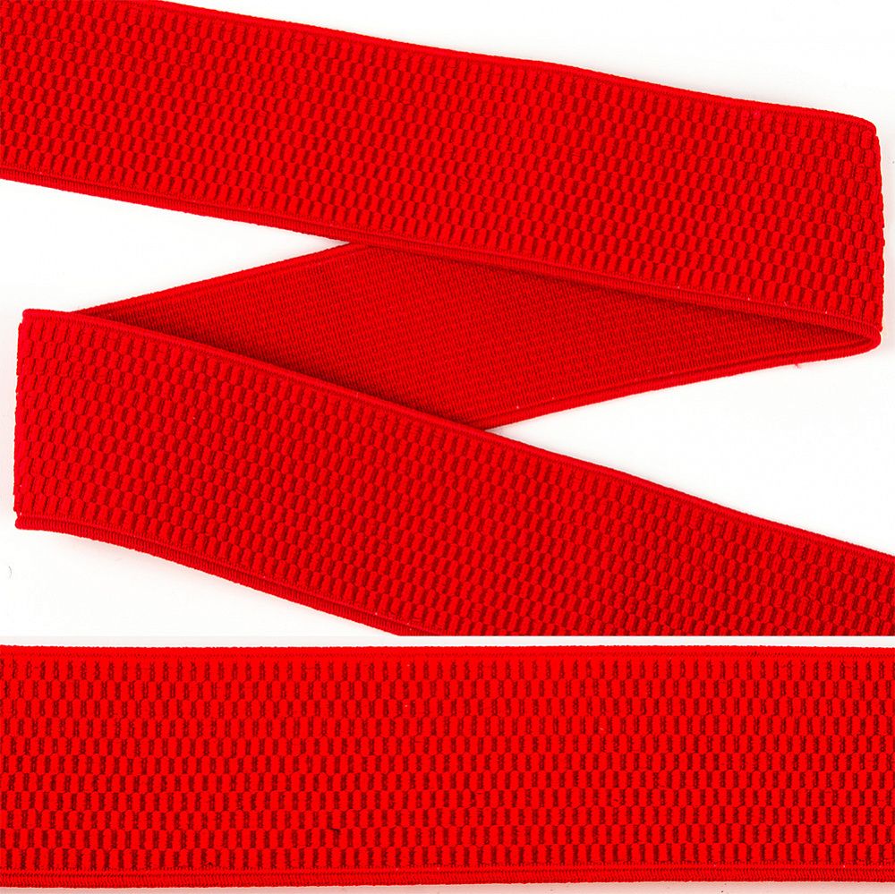 Резинка для подтяжек (помочная) 40 мм / 4±0.5 метра, 148 красный