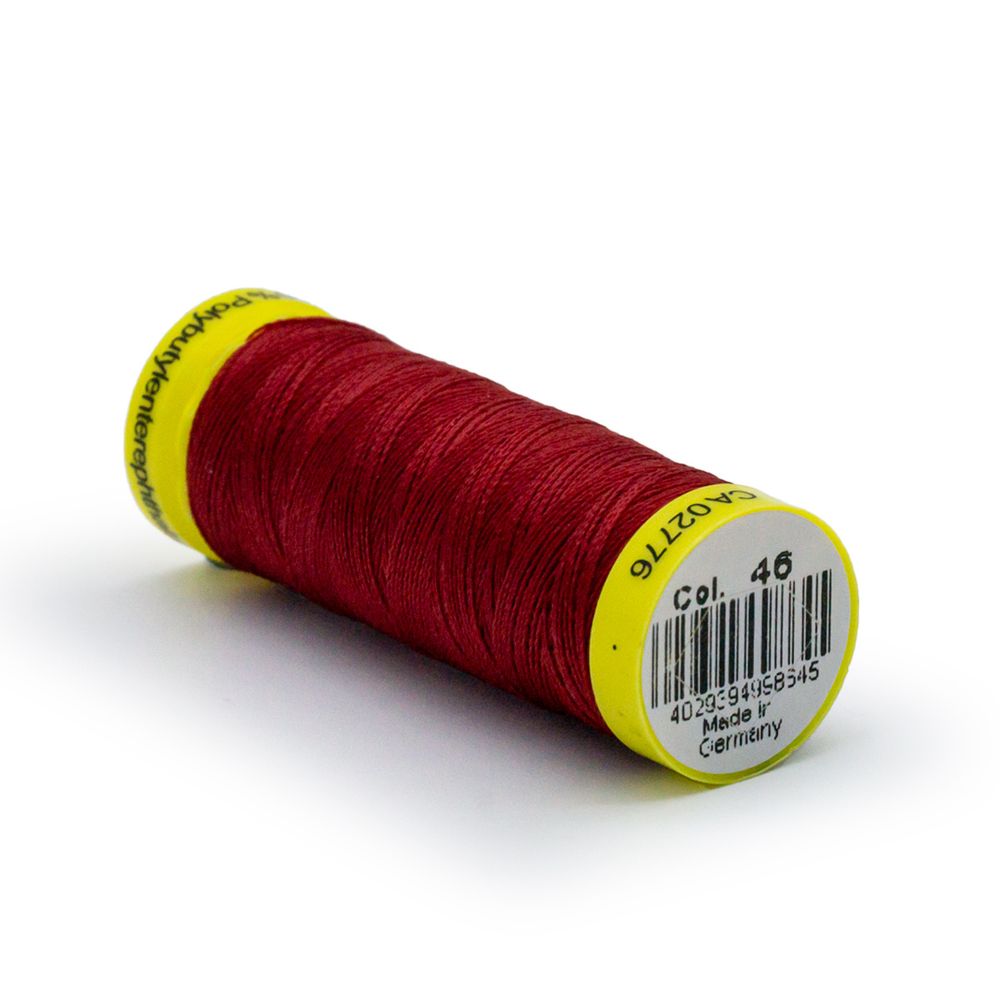 Нитки для трикотажа Gutermann Maraflex, 150м, 046 бургундский, 5 катушек