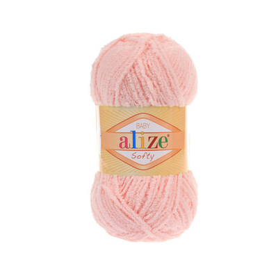 Пряжа Alize (Ализе) Softy / уп.5 мот. по 50 г, 115м, 340 пудра A