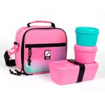 Термосумка для ланч-бокса (3 бокса в комплекте) 3,5л 23х20х11см см, 08806SN1P, Milan 08806SN1P