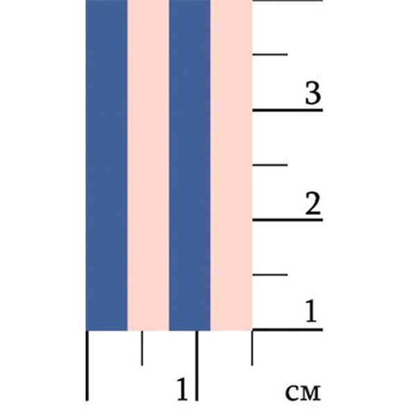 Ткань для пэчворка Peppy Бабушкин сундучок, рулон 112 см / 5 метров, БС-34 полоска я.синий, Peppy