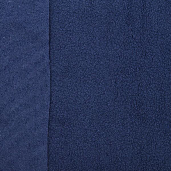 Трикотаж для кукол флис 180 (47х50 см-+3см) (24196 т.синий)