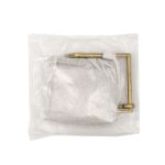 Пряжка ременная металл 40 мм латунь, металл, 2 шт, BIG