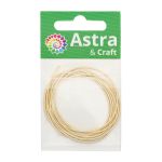 Канитель жесткая Светлое золото 1,2 мм, 5±0,1г