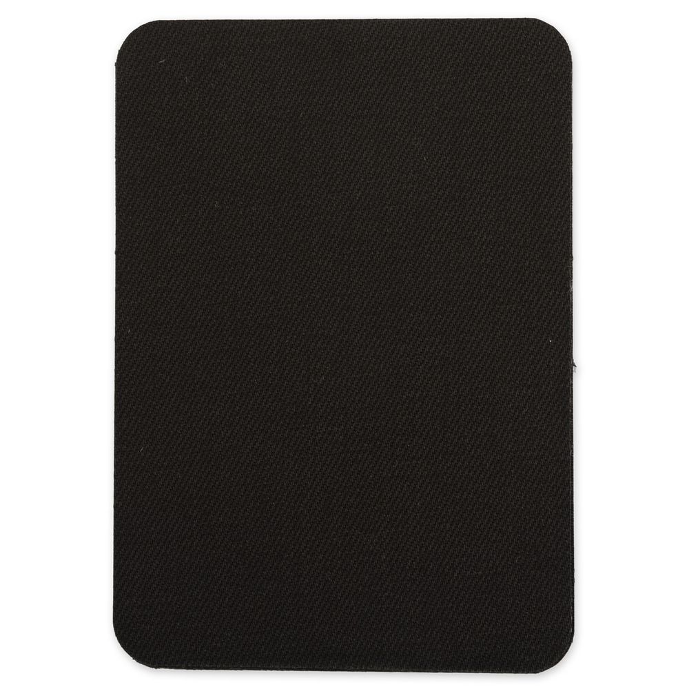 Термозаплатка Прямоугольник 14х10 см, ZAP, №04 джинс черный, Gamma ZAP