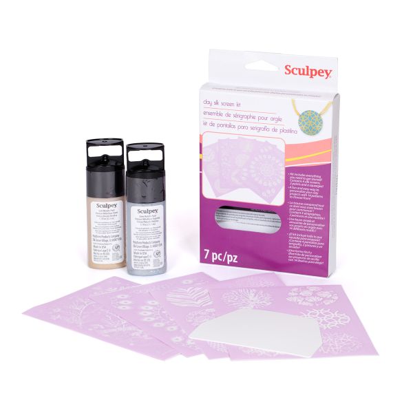 Комплект для шелкографии Sculpey Silkscreen kit, Sculpey K3 4007