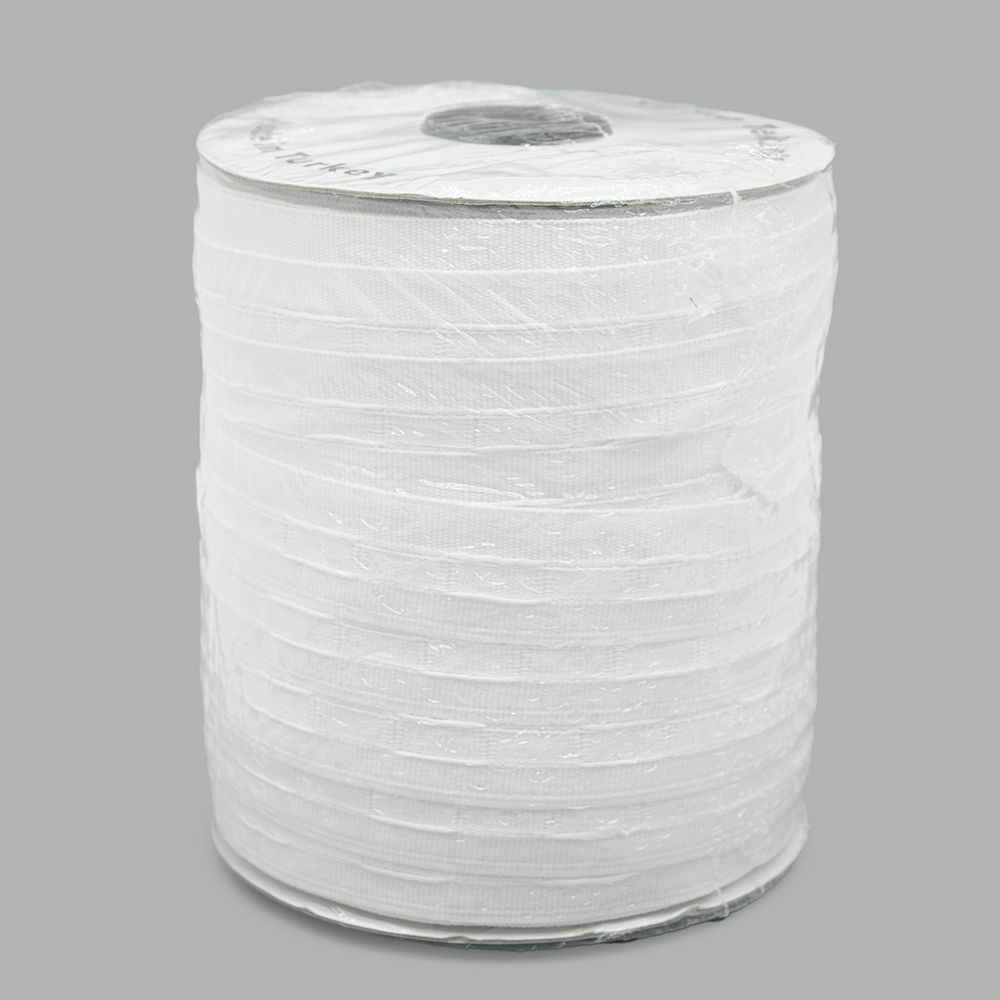 Лента (тесьма) шторная: сборка параллельная 25 мм / 100 метров, S090428