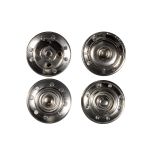 Кнопка пришивная металл ⌀19.0 мм, никель, 10 шт