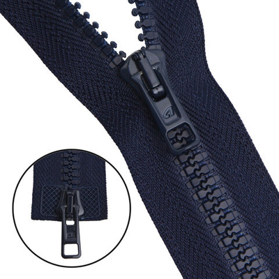 Молния трактор Arta Т6 (6 мм) 2 зам., разъем., 100 см, цв. 044 т.синий, уп.5 шт