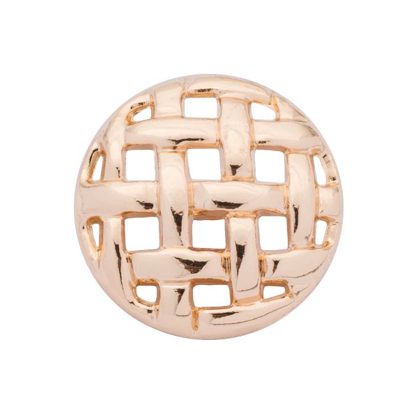 Пуговицы на ножке 36L=23 мм, металл, Gold (золотой), 10 шт, MP11