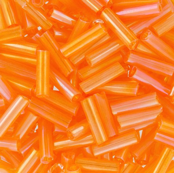 Бисер стеклярус Zlatka 100 г (10х10 г), №0169 оранжевый GG