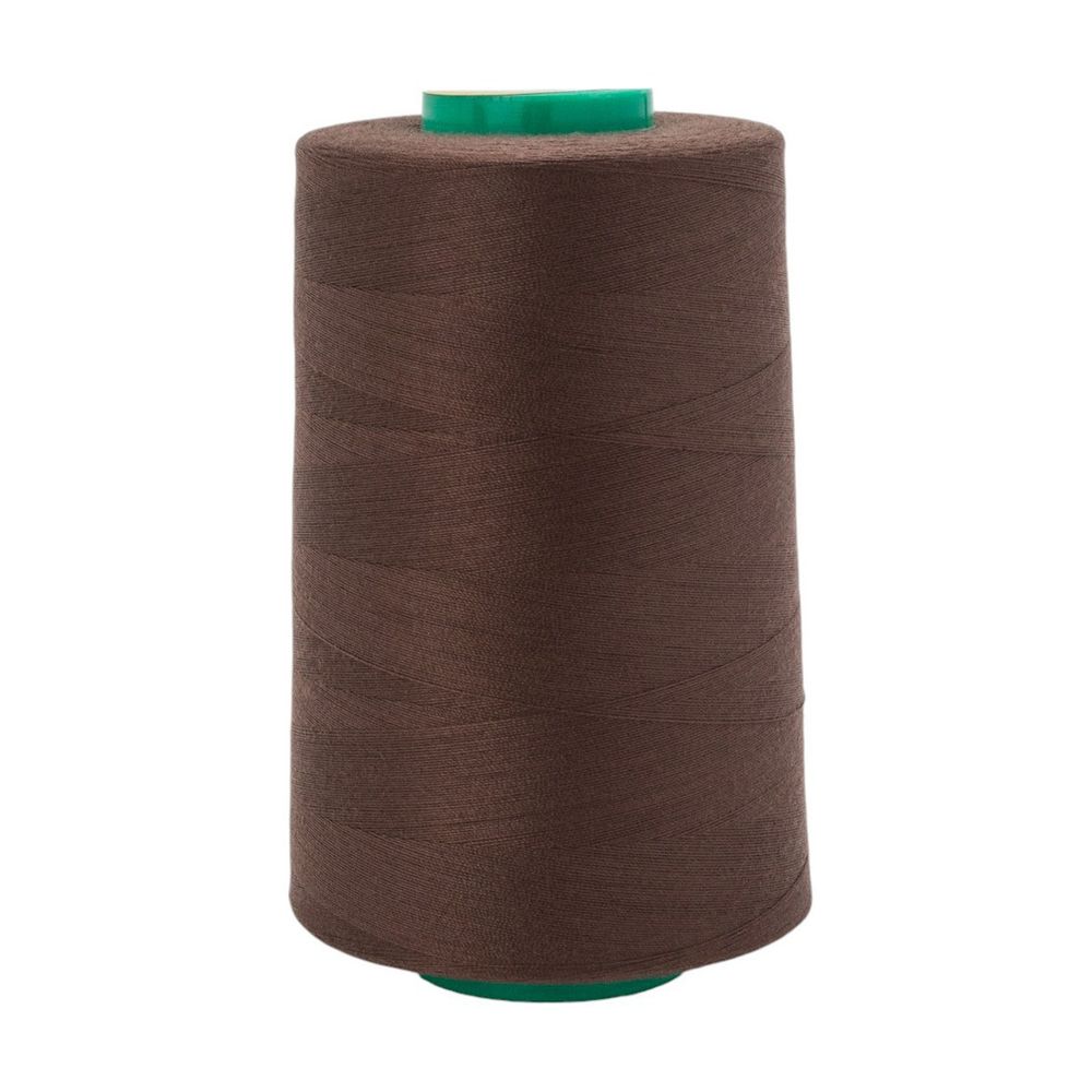 Нитки универсальные Bestex 40/2, 4570 м (5000 ярд) / 1 кат., 381 каштановый, NEW