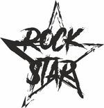 Термоаппликация Gamma Термотрансфер M №04, 1 шт, M-422 Rock star 10.5х11 см