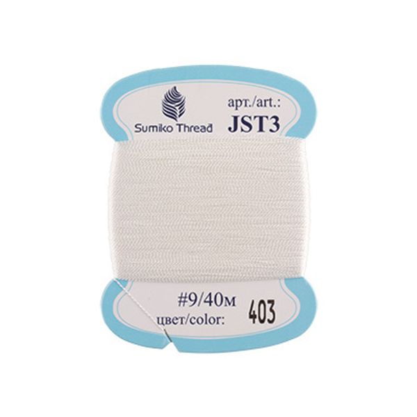 Нитки вышивальные SumikoThread 40 м, №403 молочный