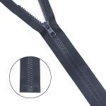 Молния трактор Arta Т6 (6 мм) 1 зам., разъем., 45 см, цв. 102 т.серый, уп.5 шт