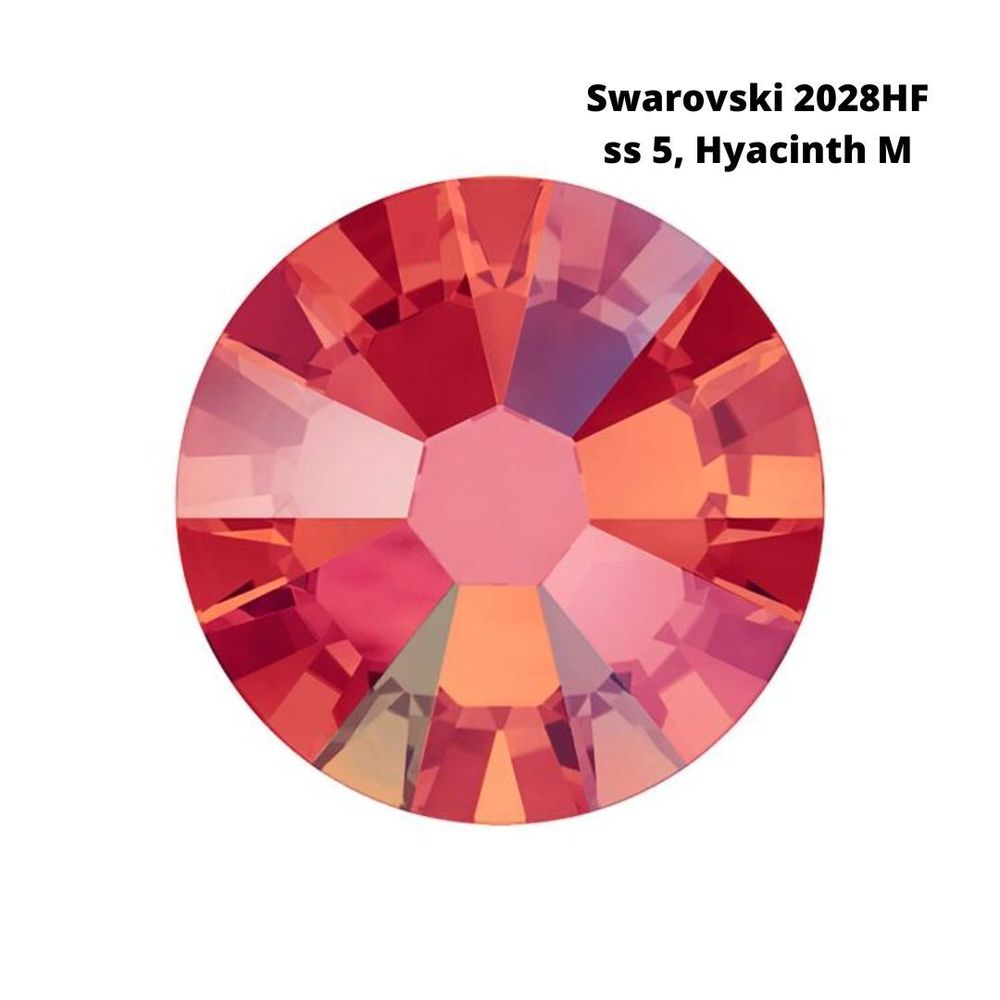 Стразы Swarovski клеевые плоские 2028HF, ss 5 (1.8 мм), Hyacinth M, 144 шт