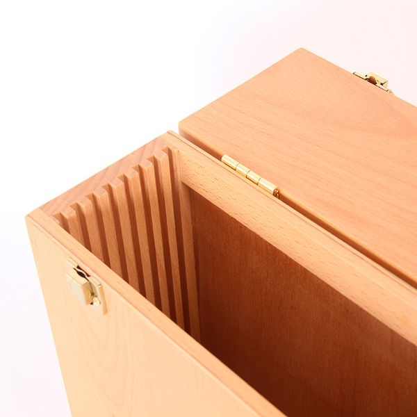 Кассетница для этюдов, бук 45х33х11 см, на 8 холстов 30х40 см, Vista-Artista VPSB-3040