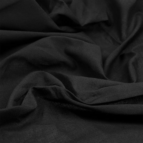 Батист 72 г/м², 150 см / 5 метров, TBY.Bt.25.5, цв.черный