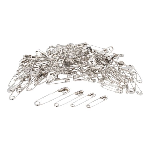 Булавки английские l=27-44 мм, сталь, 144 шт, Pony, 85408/07