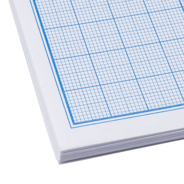 Бумага масштабно-координатная в листах А4, 50 листов