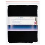 Микровелюр 312±5 г/м², 150х160±2 см, №004 чёрный, Gamma MCVN