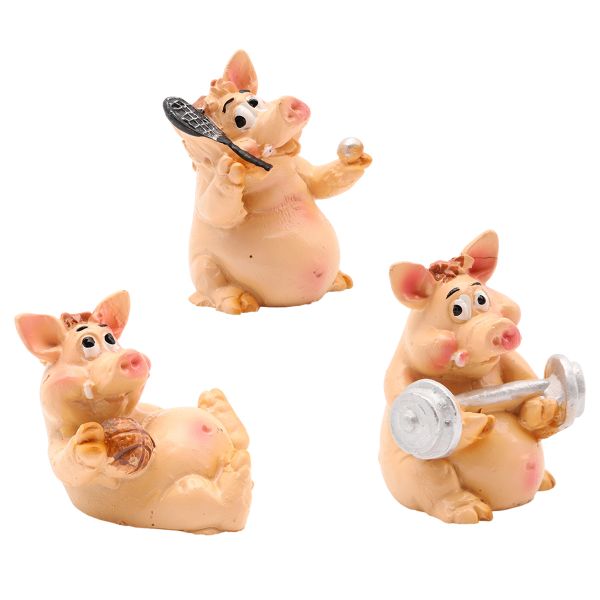 Миниатюра кукольная: Кабанчики