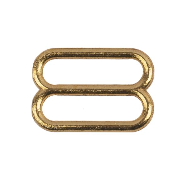 Рамки-регуляторы для бюстгальтера металл 12.0 мм, 50 шт, золото, Blitz RPF-12