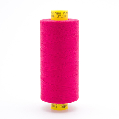 Нитка Gutermann Mara 150 (1000 метров), 1 кат., особо тонкая | 382 мальва