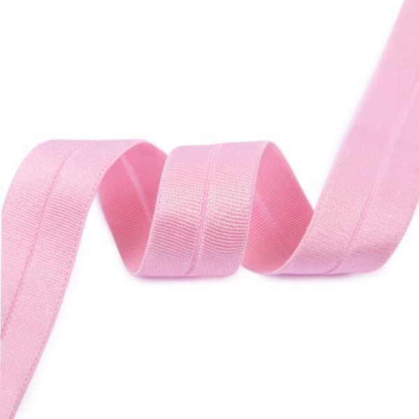 Резинка бельевая (окантовочная) блестящая 14.0 мм / 25 метров, 067 св-розовый, Torioni GET-153PT