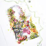 Набор для вышивания нитками Чудесная игла, Укромный уголок, 18х28 см