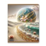 Тетрадь ученическая общая, глянцевый сплошной лак A5+ 48 л. на скобе 65 г/м², белизна 100 %, 10 шт, клетка, 01114 Микс-Чудное мгновенье, Светоч Т71