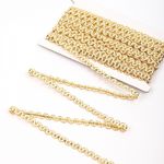 Тесьма отделочная 10 мм / 13.71 метров, TBY 917 цв.золото