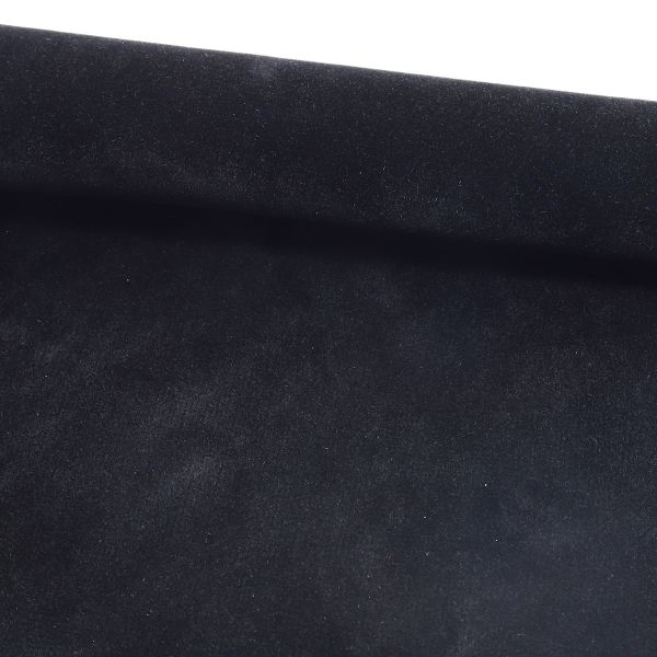 Замша искусственная двухсторонняя, 20х30см, 2 листа, 21883 черный, 194 г/м²